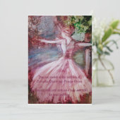 Faire-part de mariage "Princess Bride" (Debout devant)