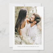 Faire-part de mariage QUINN Blush Cyprus Map Récep (Dos)