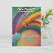 Faire-part de mariage Rainbow (Debout devant)