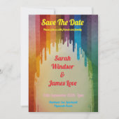 Faire-part de mariage Rainbow (Devant)