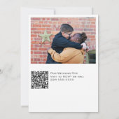 Faire-part de mariage Rainbow Flowers (Dos)