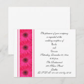 Faire-part de mariage réception uniquement avec ma (Devant / Derrière)