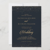 Faire-part de mariage recto verso calligraphié ave (Devant)