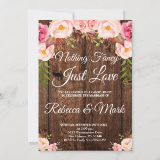 Faire-Part de Mariage, Rien de Fantaisiste Juste d
