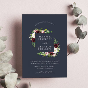 Faire-part de mariage Romance de minuit