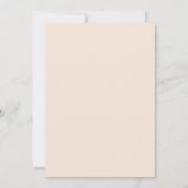 Faire-part de mariage Romance Florale Rose (Dos)