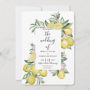Faire-part de mariage Romance Lemon Grove