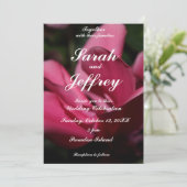 Faire-part de mariage romantique (Debout devant)