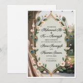 Faire-part de mariage romantiques 💍 – Élégants et (Devant / Derrière)