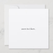 faire-part de mariage rose (Dos)