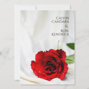 faire-part de mariage rose