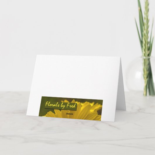 Faire-part de mariage Rose Blanche (Dos)