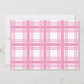 Faire-part de mariage (rose) d'ivoire de guingan (Dos)