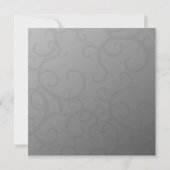 Faire-part de mariage Rose enchantés (Dos)