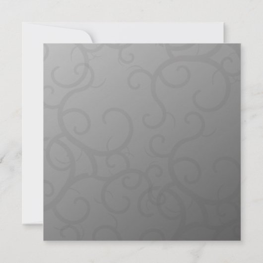 Faire-part de mariage Rose enchantés (Dos)