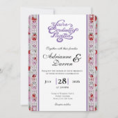 Faire-part de mariage Rose Petal Wedding Invite 2 (Devant)