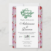 Faire-part de mariage Rose Petal Wedding Invite 3  (Devant)