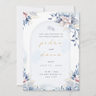 Faire-part de mariage Rose Poussiéreuse de créateu