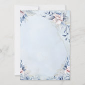 Faire-part de mariage Rose Poussiéreuse de créateu (Dos)