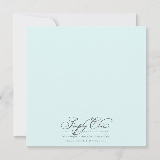 Faire-part de mariage royal (Dos)