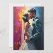 Faire-part de mariage royale (Dos)