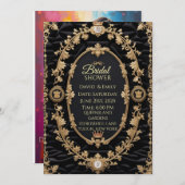 Faire-part de mariage royale (Devant / Derrière)