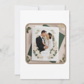 Faire-part de mariage royale enchanté (Dos)