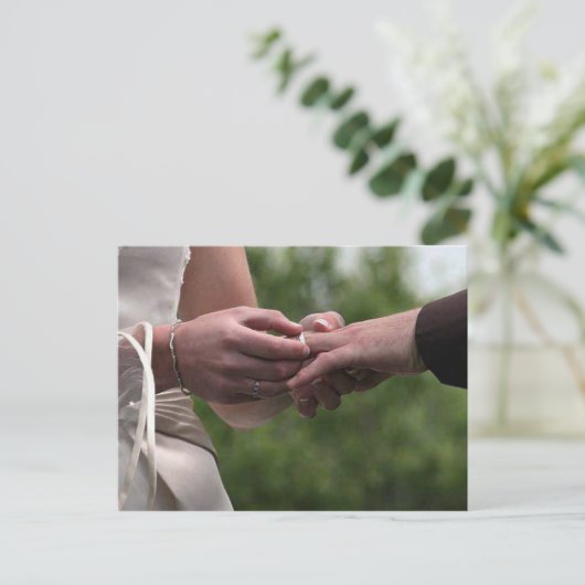 Faire-part de mariage RSVP (Debout devant)