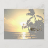 Faire-part de mariage RSVP (Devant)