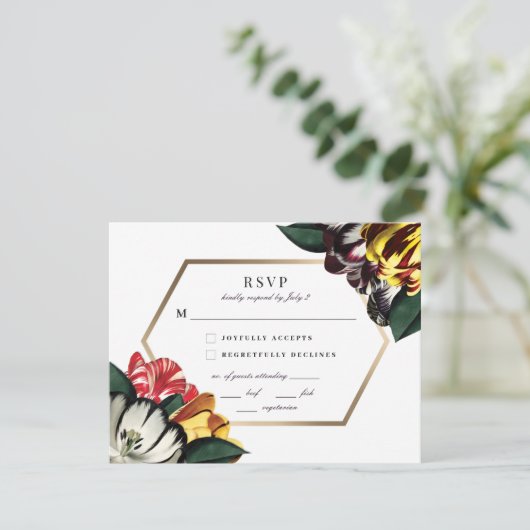 Faire-part de mariage RSVP *Palazzo Grassi* (Debout devant)