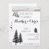 Faire-part de mariage Russe (Devant / Derrière)