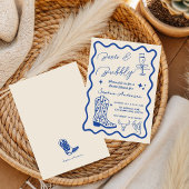 Faire-part de mariage rustique à l'aquarelle 'Boot