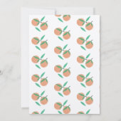 Faire-part de Mariage Rustique Botanique Orange De (Dos)