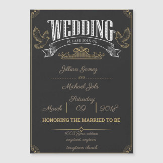 Faire-part de mariage rustique, Customisez-moi !