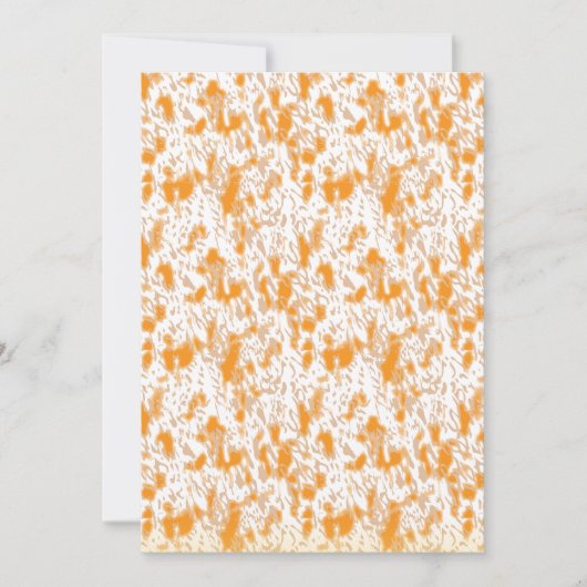 Faire-part de mariage rustique neutre | Élégant fl (Devant)