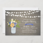 Faire-part de mariage rustique pour couples dans u (Devant)