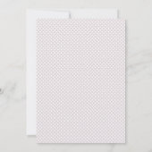 Faire-part de mariage rustique rose poudré eucalyp (Dos)