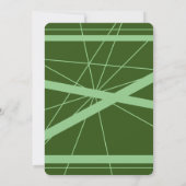 Faire-part de mariage sauvage de la forêt de marai (Dos)