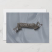 Faire-part de mariage sauvage de Tundora (Dos)