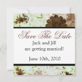 Faire part de mariage Save the Date (Dos)