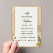 Faire-Part de Mariage Scrapbook Vintage Fleurs Pre (In situ (ordinateur de poche))