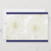 Faire-part de mariage Sea Shells (Dos)