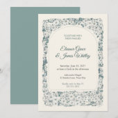 Faire-part de mariage Seraph Apse (Devant / Derrière)
