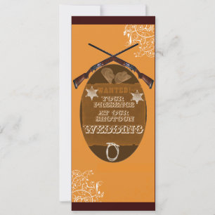 Faire-part de mariage ShotGun