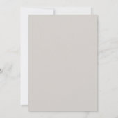 Faire-part de mariage silhouette de couple highlan (Dos)
