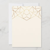 Faire-part de mariage simple (Dos)