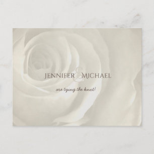 faire-part de mariage simple et élégant à motif fl
