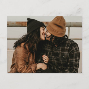 Faire-Part de Mariage Simple Photo Budget