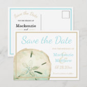 Faire-part de mariage simple sur le thème de la pl (Devant / Derrière)