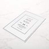Faire-Part de Mariage Simplement Divin avec Feuill (Rotation)